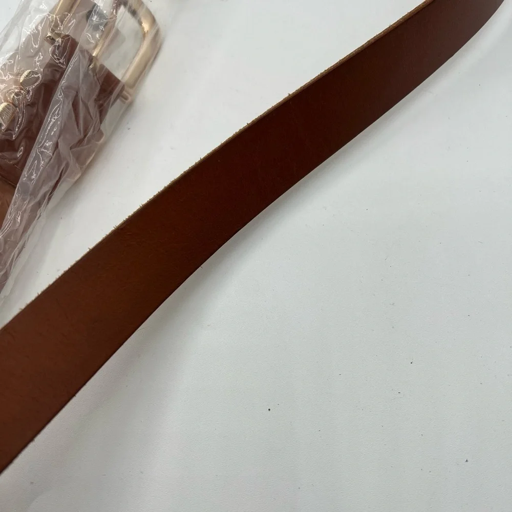 NWT Anthropologie Keeper Be Honey Leather‎ Belt- Medium